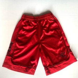 Red AND 1 basketball shorts